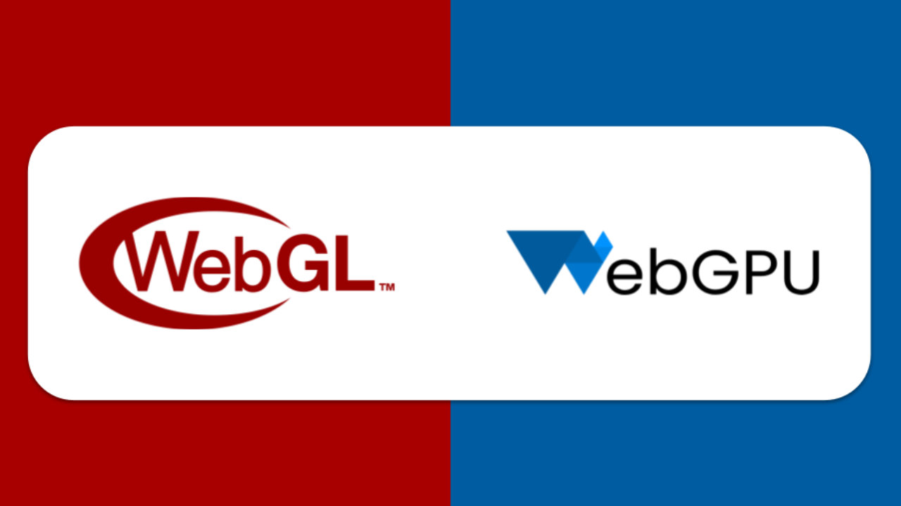WebGL and WebGPU logos